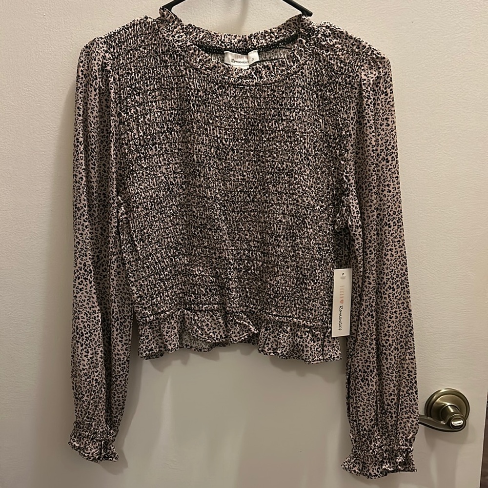 NWT, Urban Romantics, Long Sleeve Blouse